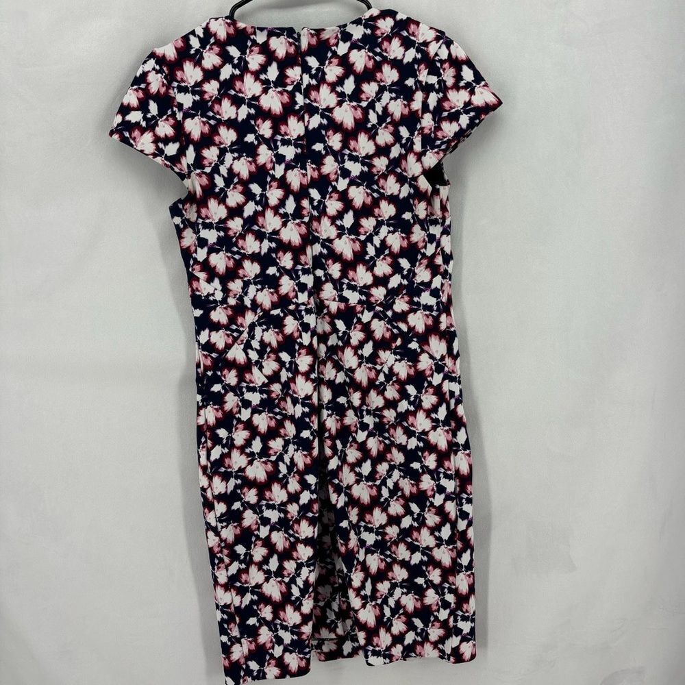 Banana Republic Floral Mini Dress - Navy and Pink - Picture 3 of 11